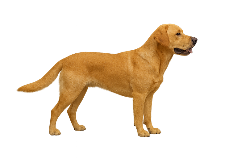 Dog without filter applied